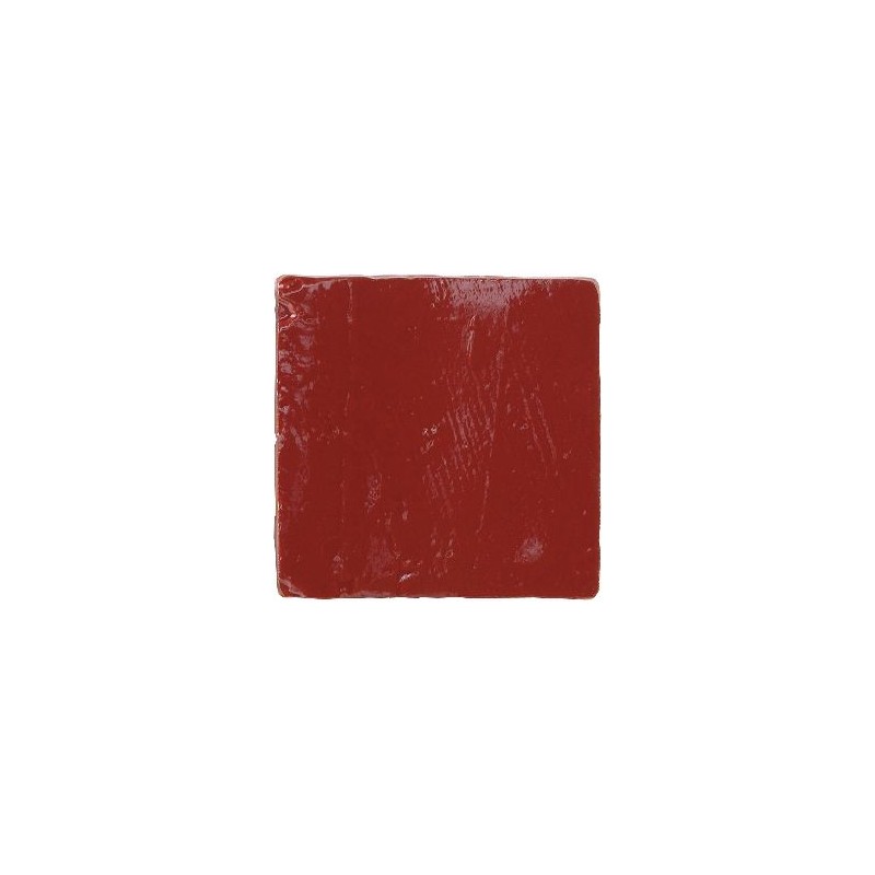 Azulejo Provenza Rojo Antiguo craquelé brillo 10x10 Cevica