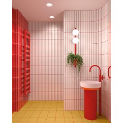 Azulejo Funky Rosette brillo 5x30 Cevica