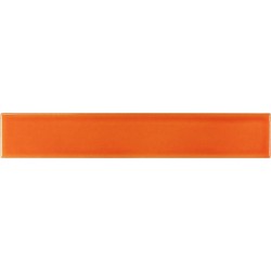 Azulejo Funky Tangerine brillo 5x30 Cevica
