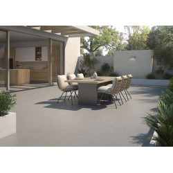 Calcare Gris Perla Brushed 60x120 cm - TAU Cerámica