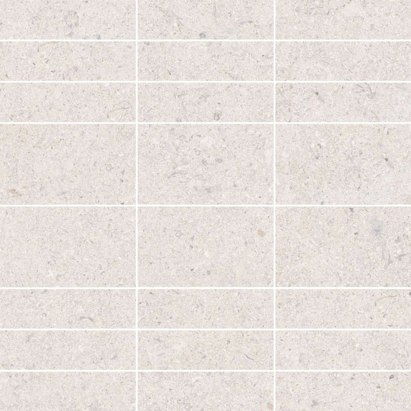 Mosaico Macassar Calcare Hueso Brushed 30x30 cm - TAU Cerámica
