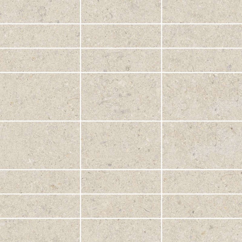 Mosaico Macassar Calcare Crema Brushed 30x30 cm - TAU Cerámica