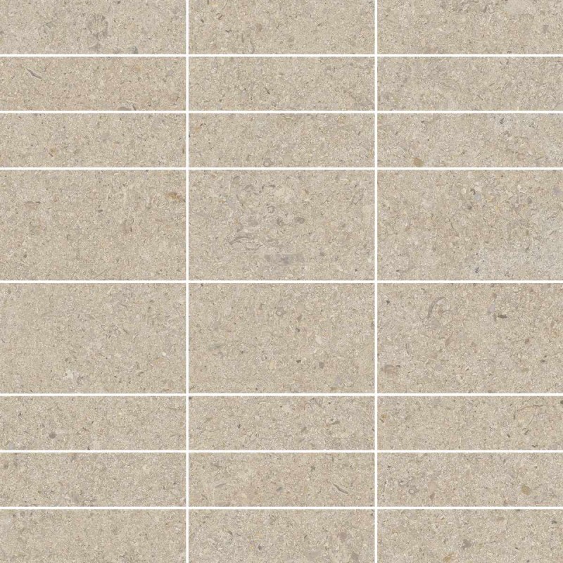 Mosaico Macassar Calcare Arena Brushed 30x30 cm - TAU Cerámica