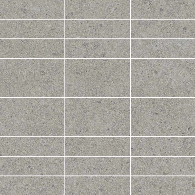 Mosaico Macassar Calcare Gris Perla Brushed 30x30 cm - TAU Cerámica