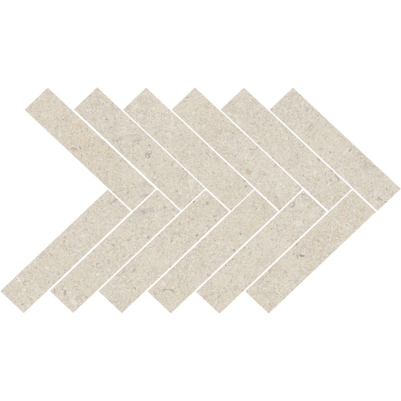 Mosaico Malla Calcare Crema Semipulido 39x22 cm - TAU Cerámica