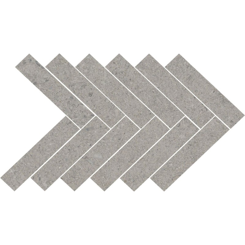 Mosaico Malla Calcare Gris Perla Semipulido 39x22 cm - TAU Cerámica
