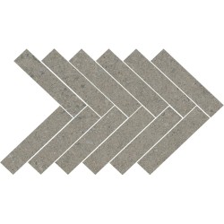 Mosaico Malla Calcare Gris Medio Semipulido 39x22 cm - TAU Cerámica