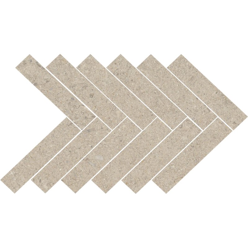 Mosaico Malla Calcare Arena Brushed 39x22 cm - TAU Cerámica