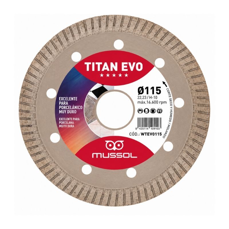 DISCO DE DIAMANTE TITAN EVO
