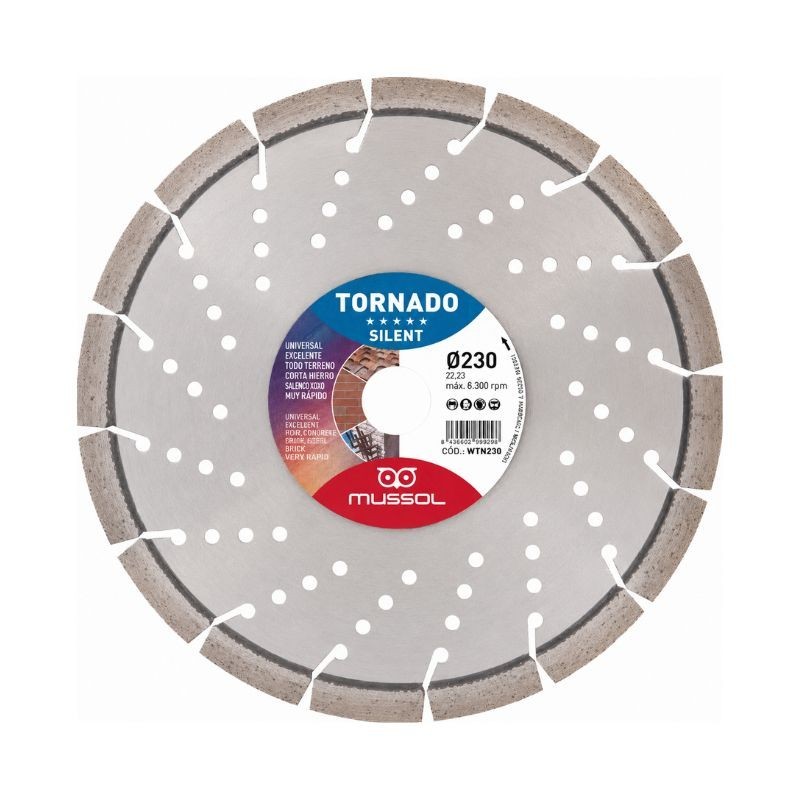DISCO DE DIAMANTE TORNADO SILENT
