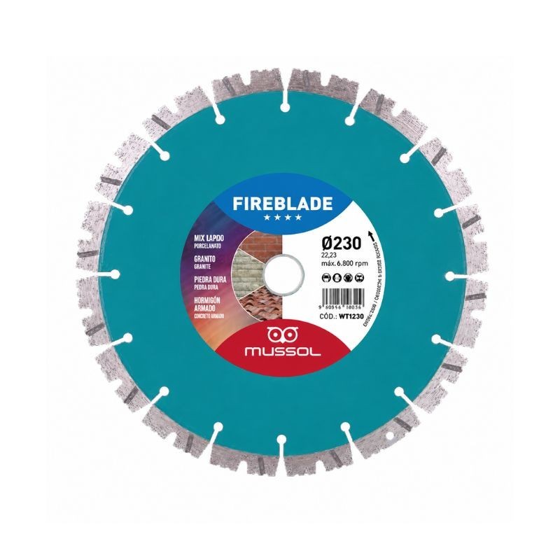 DISCO DE DIAMANTE FIREBLADE 115