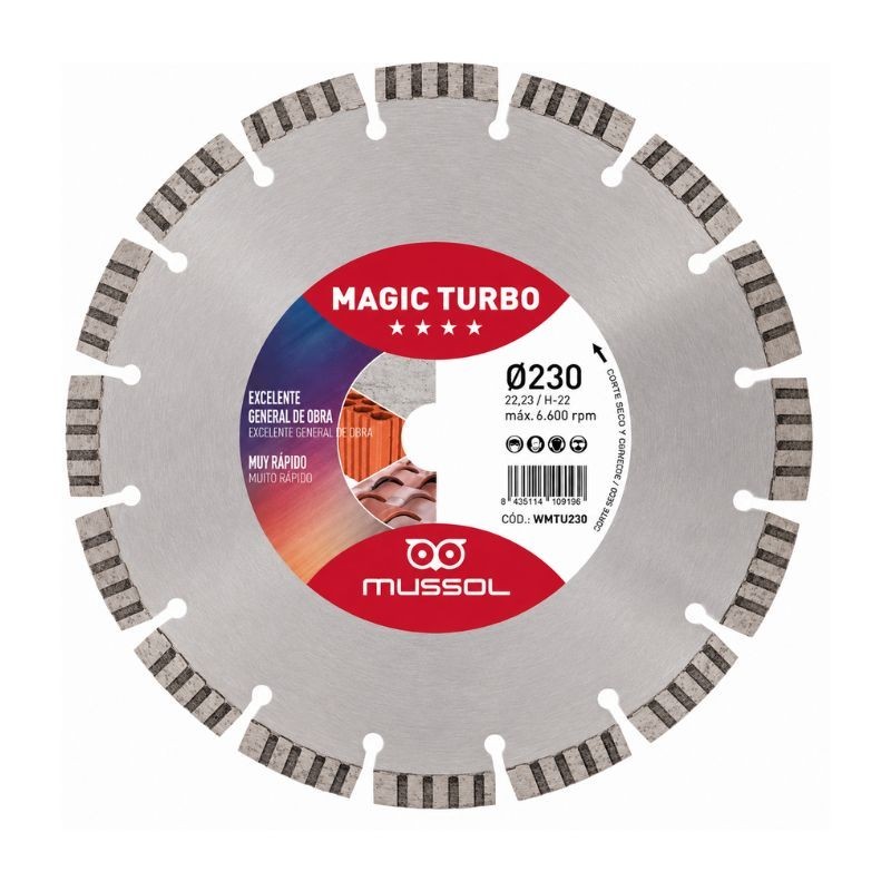 DISCO DE DIAMANTE MAGIC TURBO