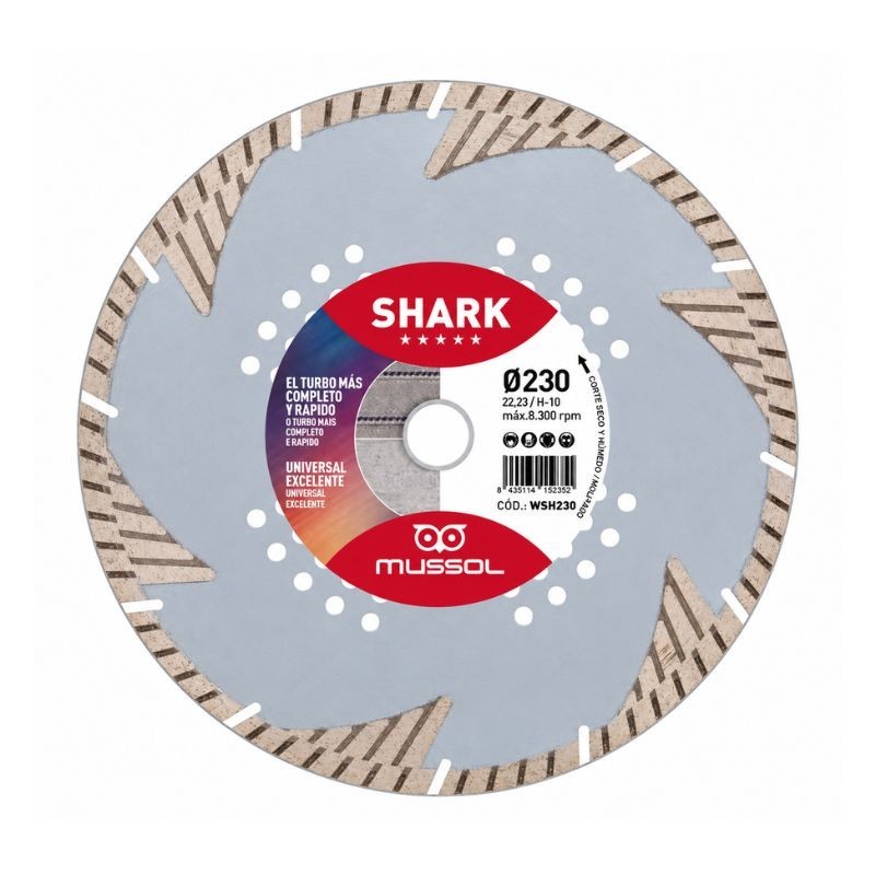 DISCO DE DIAMANTE SHARK 150
