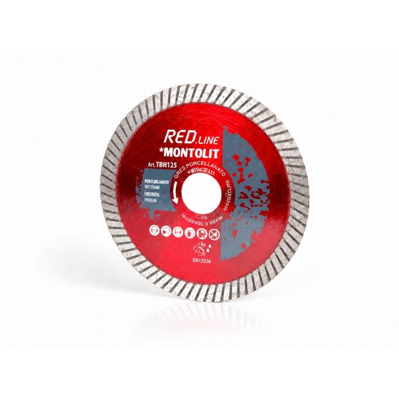 Disco Diamante Montolit Turmon TBH 125mm Turbo Construcción