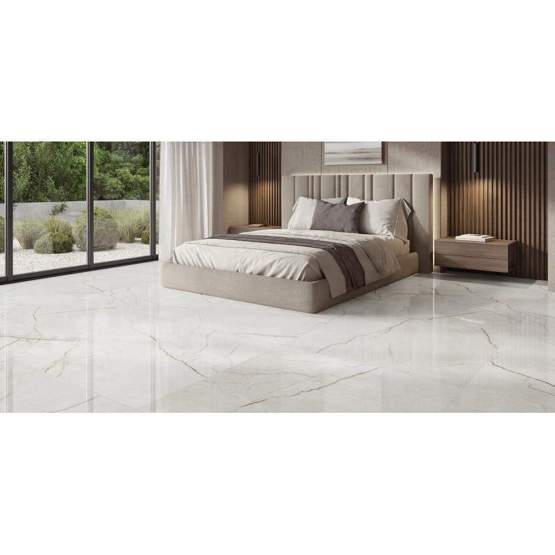 RAFFAELLO IVORY PULIDO 120X120 RECTIFICADO