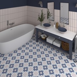 AZULEJO MINTONS VICTORIAN 20X20 DUNE