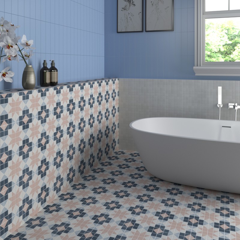 MINTONS VICTORIAN NATURAL 20X20 ANTIDESLIZANTE
