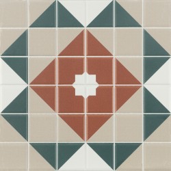 AZULEJO MINTONS BALMORAL 20X20 DUNE