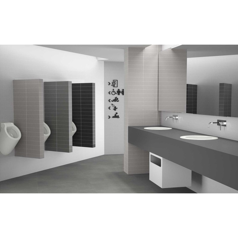 URBAN NEGRO MATE 7,5X30