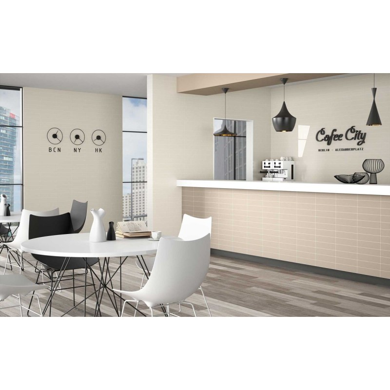 URBAN BEIGE MATE 7,5X30
