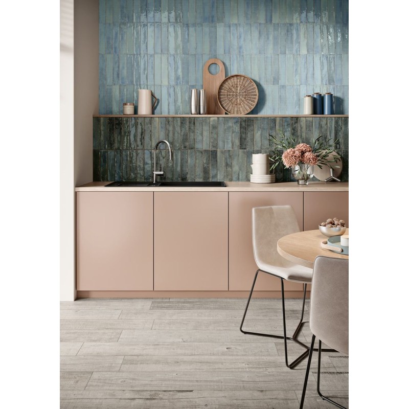 KECH BRICK AQUA BRILLO 30X60