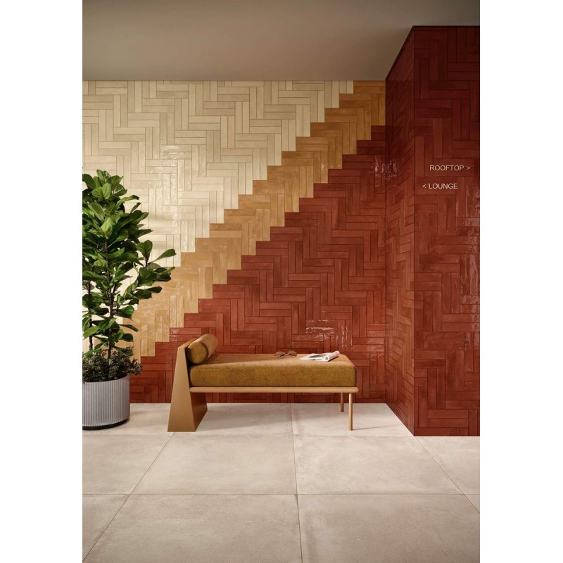 KECH BRICK CARAMEL BRILLO 30X60