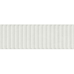 Azulejo efecto Cemento Astor de Mikonos para revestimiento WHITE Mate 30x90