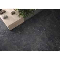 Azulejo efecto Piedra Pulse de Mikonos para pavimento y revestimiento BLACK Mate 60x120
