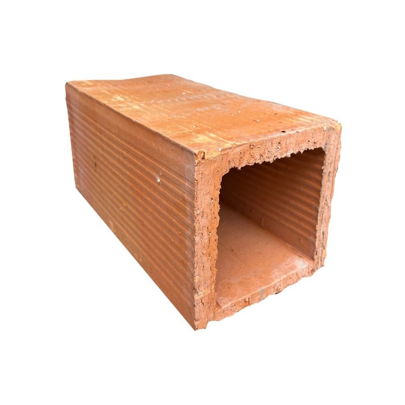 Casetón Zuncho U 14x14x28 cm Rojo