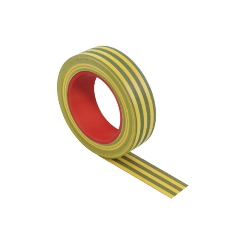Cinta Aislante 19 mm x 25 m Bicolor