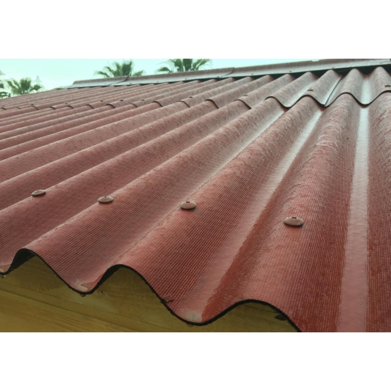 Placa Bituminosa Onducober 95 Roja 200x95 cm