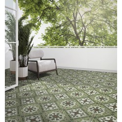 Azulejo efecto Hidráulico Altea de Aparici para Exterior, Piscina