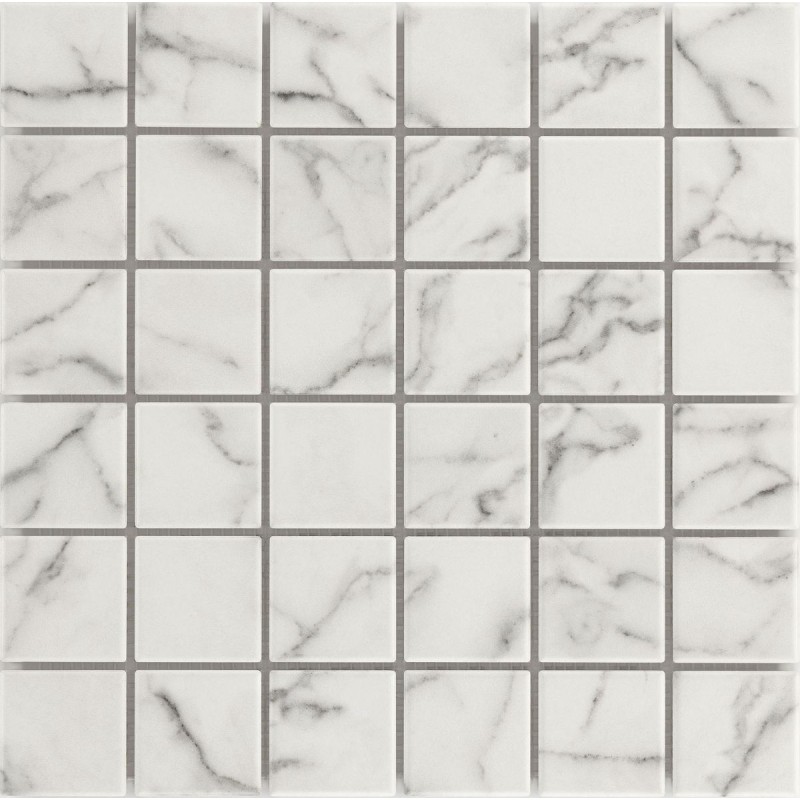 Mosaico efecto mármol Grip Architecture de Bärwolf para baño, cocina, piscina, exterior, residencial