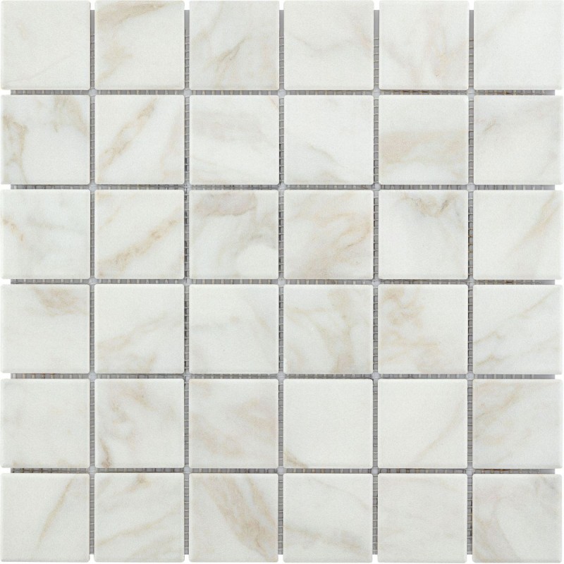 Mosaico efecto mármol Grip Architecture de Bärwolf para baño, cocina, piscina, exterior, residencial