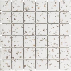 Mosaico efecto terrazo Grip Architecture de Bärwolf para baño, cocina, piscina, exterior, residencial