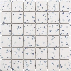 Mosaico efecto terrazo Grip Architecture de Bärwolf para baño, cocina, piscina, exterior, residencial