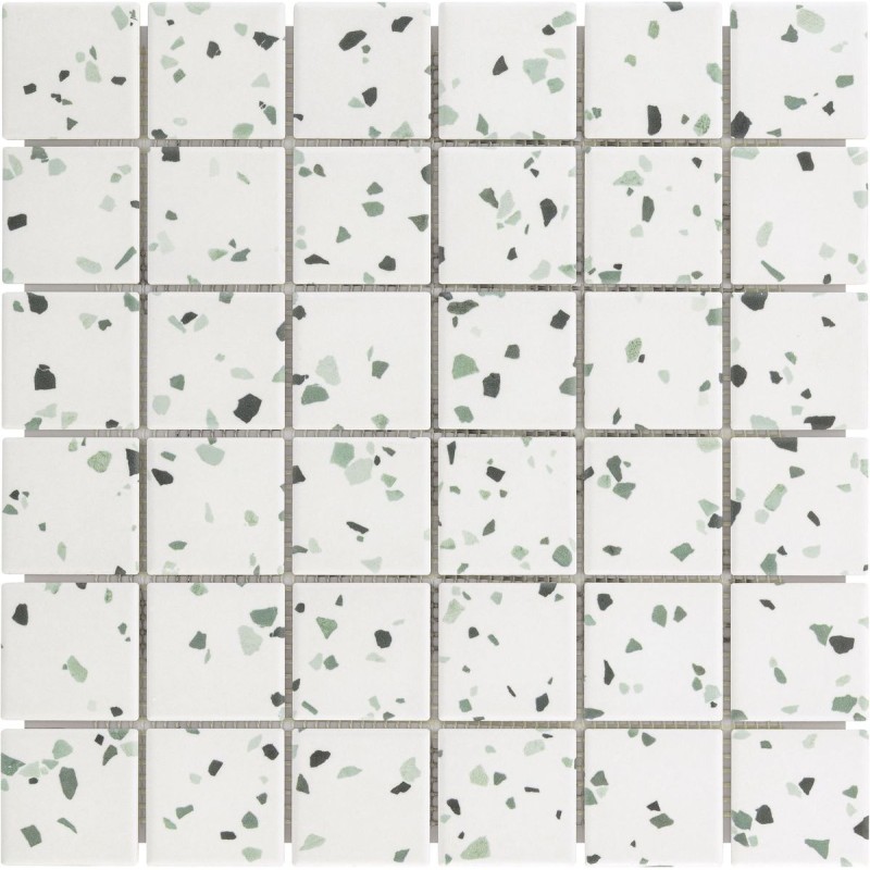Mosaico efecto terrazo Grip Architecture de Bärwolf para baño, cocina, piscina, exterior, residencial
