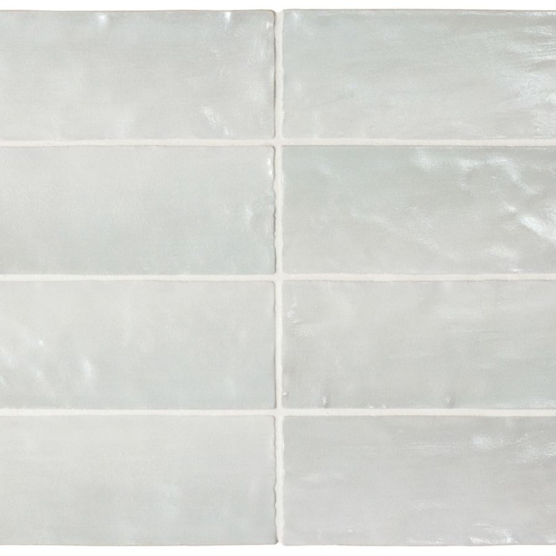 Azulejo Mallorca de Equipe con efecto Monocolor para Baño, Cocina en formato 6,5x20 y color Azul.