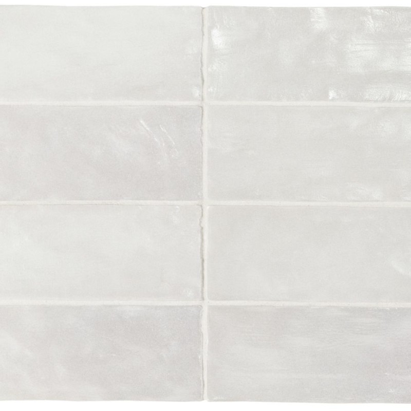 Azulejo Mallorca de Equipe con efecto Monocolor para Baño, Cocina en formato 6,5x20 y color Gris perla.