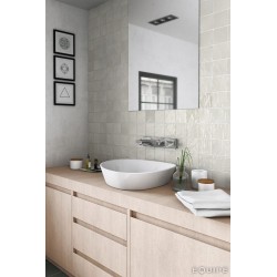 Azulejo Mallorca de Equipe con efecto Monocolor para Baño, Cocina en formato 10x10 y color Verde.