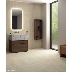 Azulejo monocolor beige Marmoris de Equipe para baño, cocina y residencial