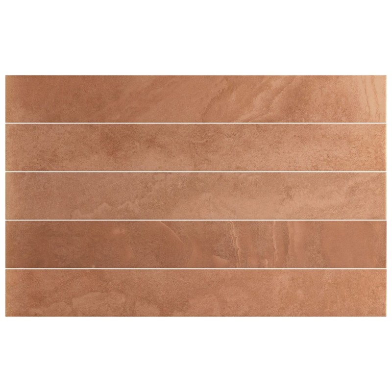 Azulejo monocolor naranja Marmoris de Equipe para baño, cocina y residencial