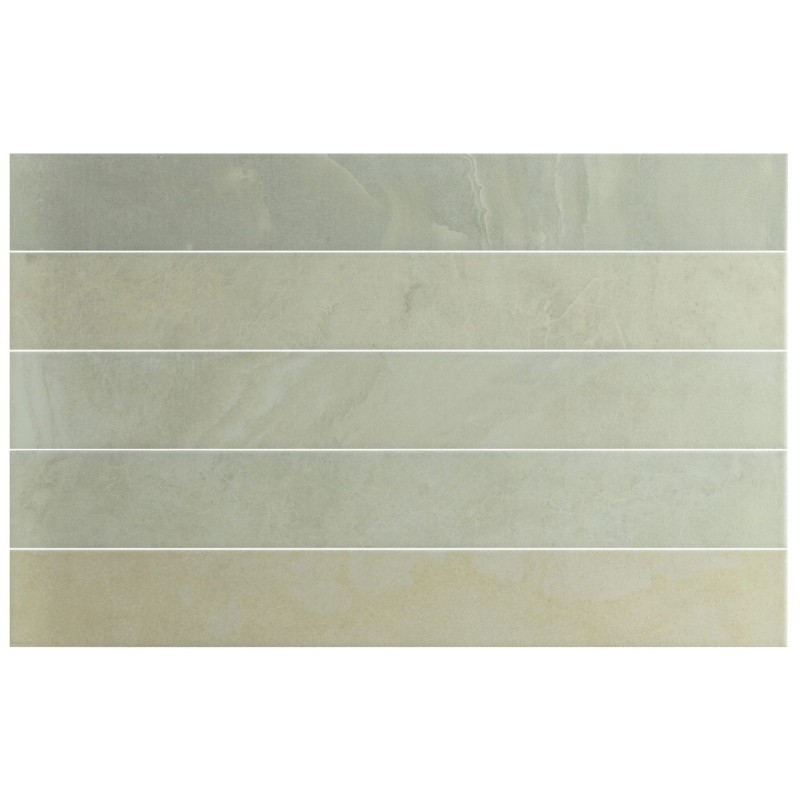 Azulejo monocolor verde Marmoris de Equipe para baño, cocina y residencial