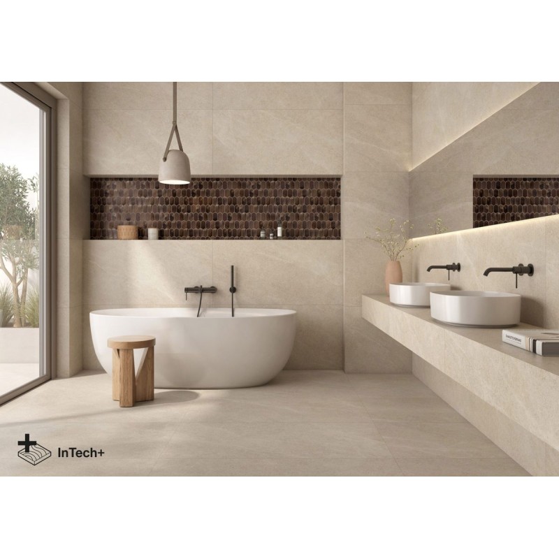 RIVIERE BEIGE NATURAL 60X120 RECTIFICADO