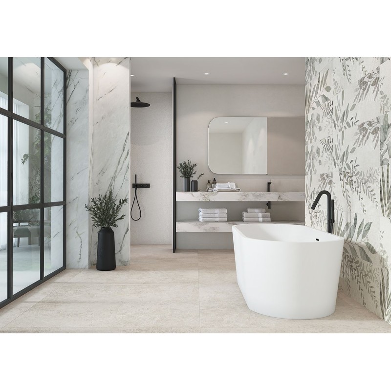 PORTWALL WHITE MATE 33.3X100 RECTIFICADO