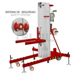 Elevador De Carga 300 Kg 6 M Guil en alquiler en Barcelona