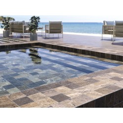 Azulejo efecto Piedra Bali de Cifre para Exterior, Piscina, Fachada