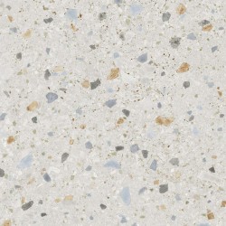 Gres porcelánico de gran formato Greystone Sogno Di Gre White efecto terrazo natural 120x120