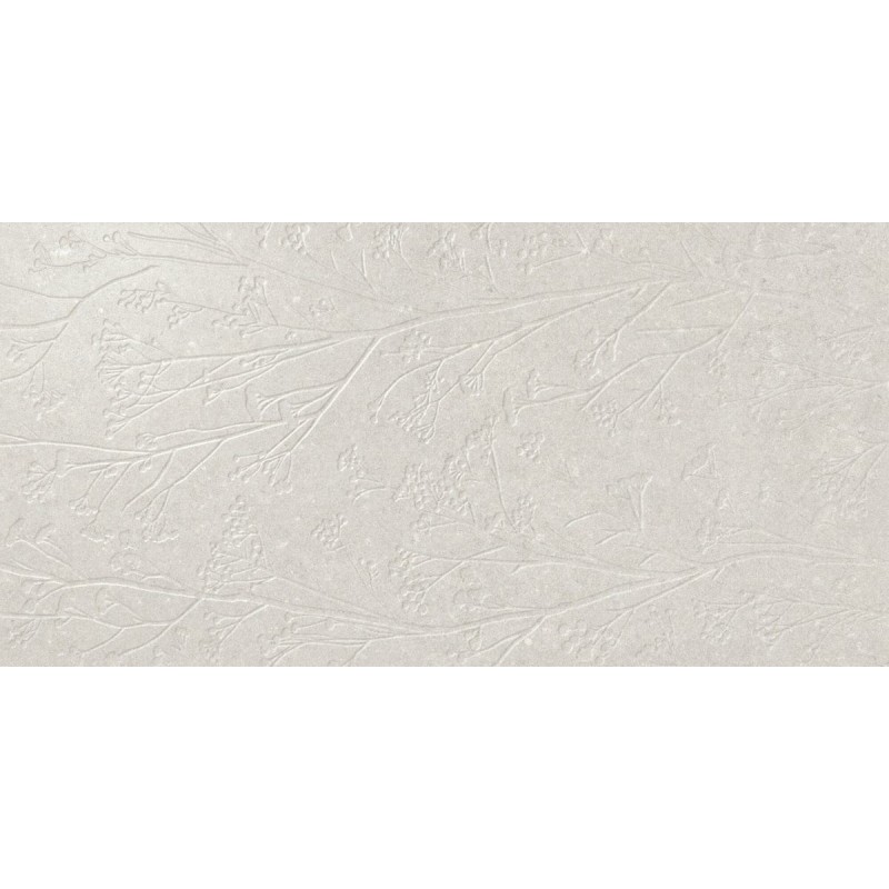 Revestimiento de pasta blanca Greystone Divine White relieve mate 60x120