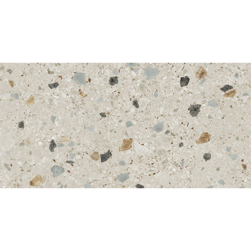 Gres porcelánico Greystone Sogno Di Gre Beige efecto terrazo natural 60x120